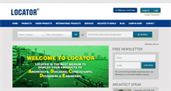 Desktop Screenshot of locatorindia.com